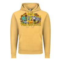 Vintage Mustard just small town paraprofessional Vintage Hoodie - CowhideDigitalArt
