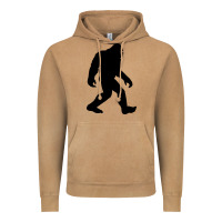Bigfoot In Black Design Vintage Hoodie | Teevron