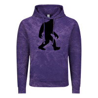 Cloud Purple bigfoot in black design Vintage Hoodie - artisFamous