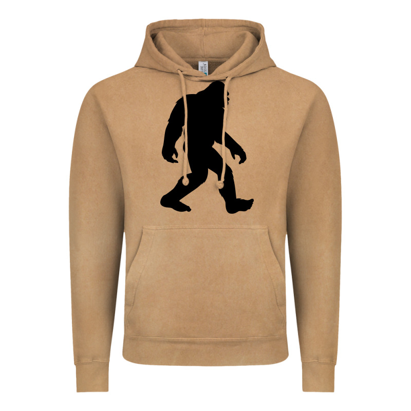Bigfoot In Black Design Vintage Hoodie by artisFamous | Teevron