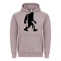 Vintage Zinc bigfoot in black design Vintage Hoodie - artisFamous