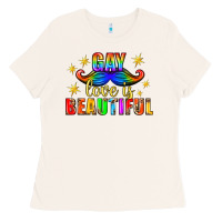 Bone Gay Love Is Beautiful Pride Lgbtq Ladies Tee - BundleAndBundleShop