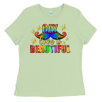 Matcha Gay Love Is Beautiful Pride Lgbtq Ladies Tee - BundleAndBundleShop