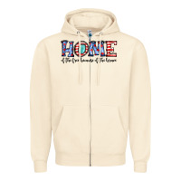 Home Of The Because Of The Brave Zipper Hoodie | Teevron