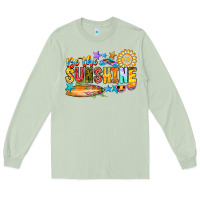 Matcha be the sunshine Long Sleeve Tee - CowhideDigitalArt