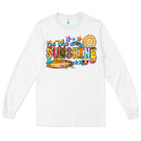 White be the sunshine Long Sleeve Tee - CowhideDigitalArt