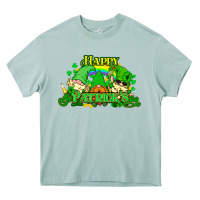 Arona St. Patrick's Day gnomes Heavy Core Tee - HowdyJamesFarm