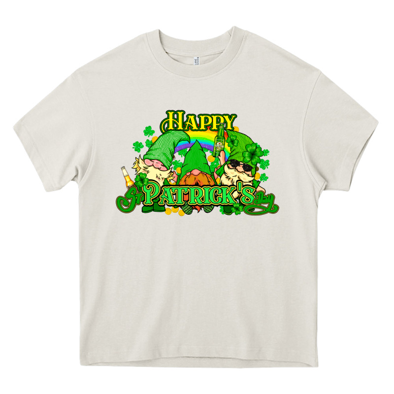 St. Patrick's Day Gnomes Heavy Core Tee by HowdyJamesFarm | Teevron