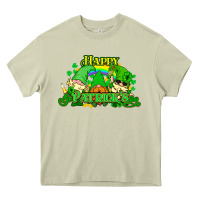 Mossy St. Patrick's Day gnomes Heavy Core Tee - HowdyJamesFarm