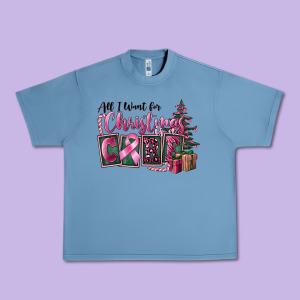 All I Want For Christmas Is Cure Urban Heavy Tee Designed By Fadigitalartstudio
