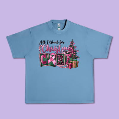 All I Want For Christmas Is Cure Urban Heavy Tee Designed By Fadigitalartstudio