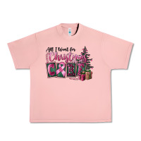 Salmon all i want for christmas is cure Urban Heavy Tee - FaDigitalArtStudio
