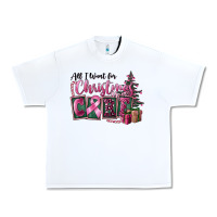White all i want for christmas is cure Urban Heavy Tee - FaDigitalArtStudio