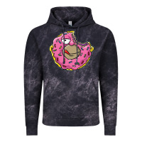 Cloud Black DONUT Vintage Hoodie - artisFamous