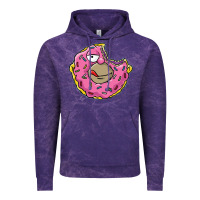 Cloud Purple DONUT Vintage Hoodie - artisFamous