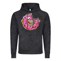 Vintage Black DONUT Vintage Hoodie - artisFamous