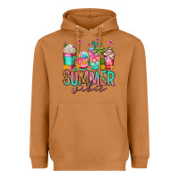 Meerkat summer vibes coffee cups Heavyweight Hoodie - Jasminsmagicworld
