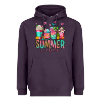 Plum summer vibes coffee cups Heavyweight Hoodie - Jasminsmagicworld