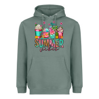 Sage summer vibes coffee cups Heavyweight Hoodie - Jasminsmagicworld