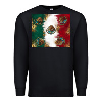 Black Mexican Flag Premium Sweatshirt - RanaPortraitStore