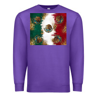 Purple Mexican Flag Premium Sweatshirt - RanaPortraitStore