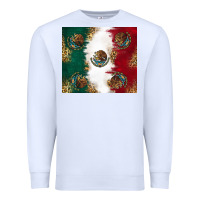 White Mexican Flag Premium Sweatshirt - RanaPortraitStore