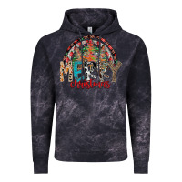 Cloud Black Merry Christmas Vintage Hoodie - CowhideDigitalArt