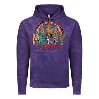 Cloud Purple Merry Christmas Vintage Hoodie - CowhideDigitalArt