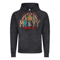 Vintage Black Merry Christmas Vintage Hoodie - CowhideDigitalArt