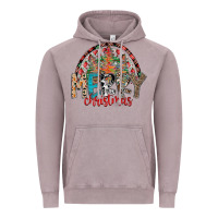 Vintage Zinc Merry Christmas Vintage Hoodie - CowhideDigitalArt