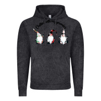 Vintage Black chillin' with my gnomies for light Vintage Hoodie - artisFamous