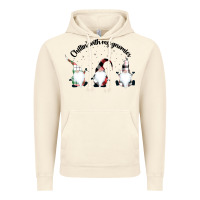 Vintage Artic chillin' with my gnomies for light Vintage Hoodie - artisFamous