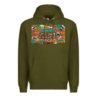 Army Green mama's girl sippy cup Premium Hoodie - Artiststas