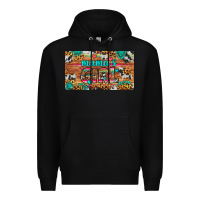 Black mama's girl sippy cup Premium Hoodie - Artiststas
