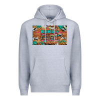 Heather Grey mama's girl sippy cup Premium Hoodie - Artiststas