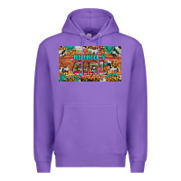 Purple mama's girl sippy cup Premium Hoodie - Artiststas