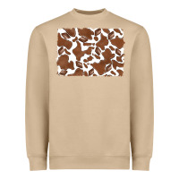 Mushroom distressed chocolate milkshake cowhide Heavyweight Sweatshirt - RanaPortraitStore