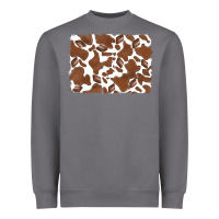 Storm distressed chocolate milkshake cowhide Heavyweight Sweatshirt - RanaPortraitStore