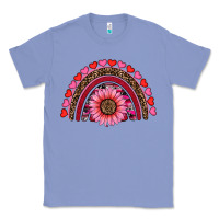 Colony Blue valentine's day sunflower rainbow Classic Tee - RanaPortraitStore