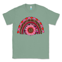 Sage valentine's day sunflower rainbow Classic Tee - RanaPortraitStore
