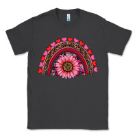 Smoke valentine's day sunflower rainbow Classic Tee - RanaPortraitStore