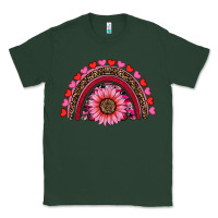 Sports Green valentine's day sunflower rainbow Classic Tee - RanaPortraitStore