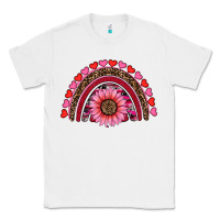 White valentine's day sunflower rainbow Classic Tee - RanaPortraitStore