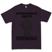 Plum introverts unite seperately in your own homes Premium Tee - Bettercallsaul