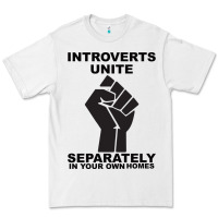 White introverts unite seperately in your own homes Premium Tee - Bettercallsaul