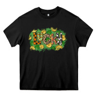 Black Western lucky St. Patrick's Day Heavy Core Tee - CowGirlArtShop