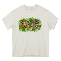 Cream Western lucky St. Patrick's Day Heavy Core Tee - CowGirlArtShop