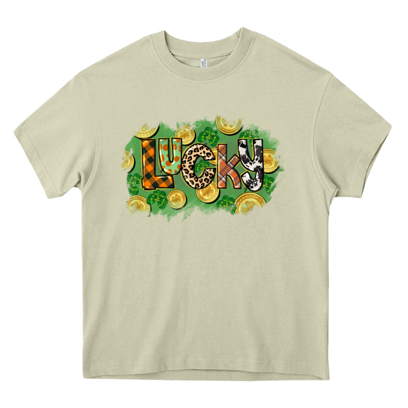 Western Lucky St. Patrick's Day Heavy Core Tee by CowGirlArtShop | Teevron