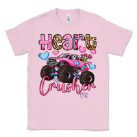 Bubblegum Pink heart crusher olivia Classic Tee - OliviaCreatesArt