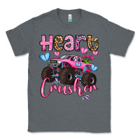 Charcoal Heather heart crusher olivia Classic Tee - OliviaCreatesArt